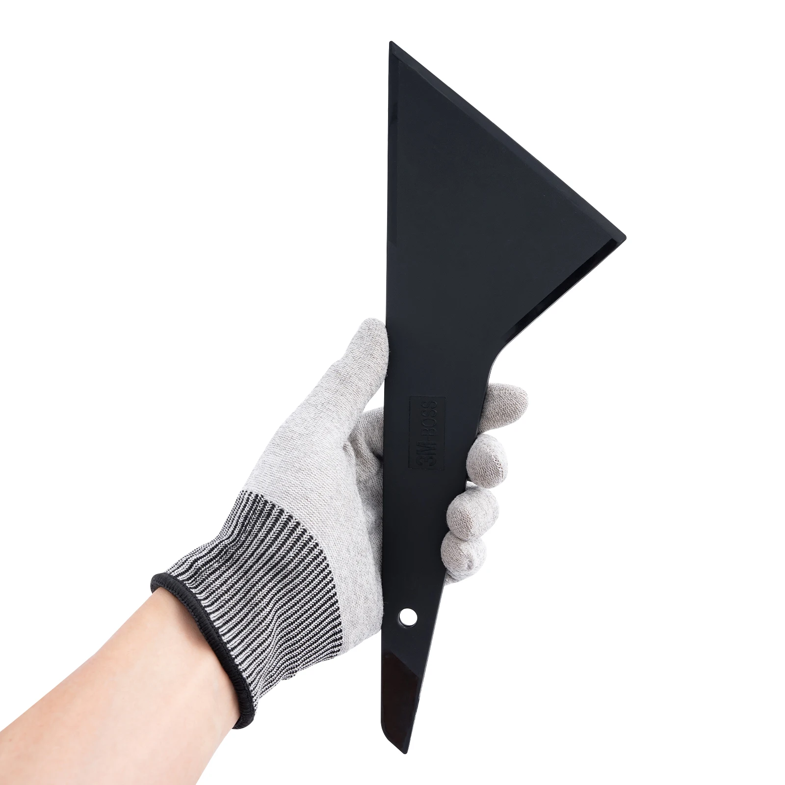 Black Oblique Mouth Triangular Plastic Scraper Car Window Tint Squeegee Durable Auto Vinyl Wrap Film Auxiliary Cleaning Tools
Black Oblique Mouth Triangular Plastic Scraper Car Window Tint Squeegee Durable Auto Vinyl Wrap Film Auxiliary Cleaning Tools