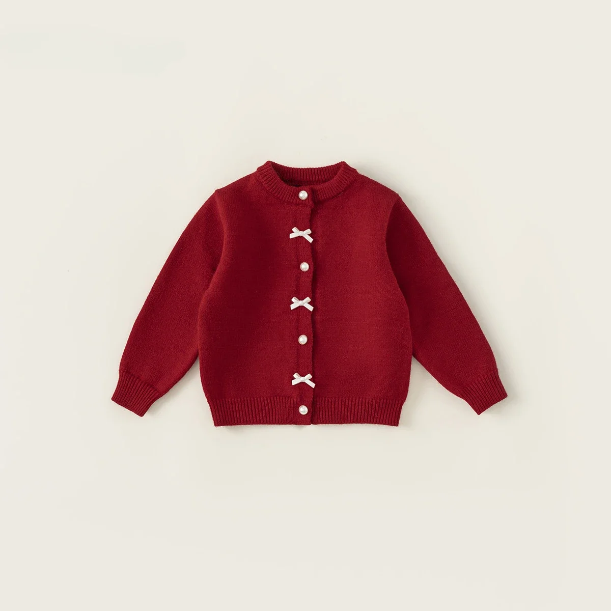 Baby Girls Sweater Solid Bow Knitted Fashion 2024 Autumn New Korean Style Childrens Sweater Coats
Baby Girls Sweater Solid Bow Knitted Fashion 2024 Autumn New Korean Style Childrens Sweater Coats