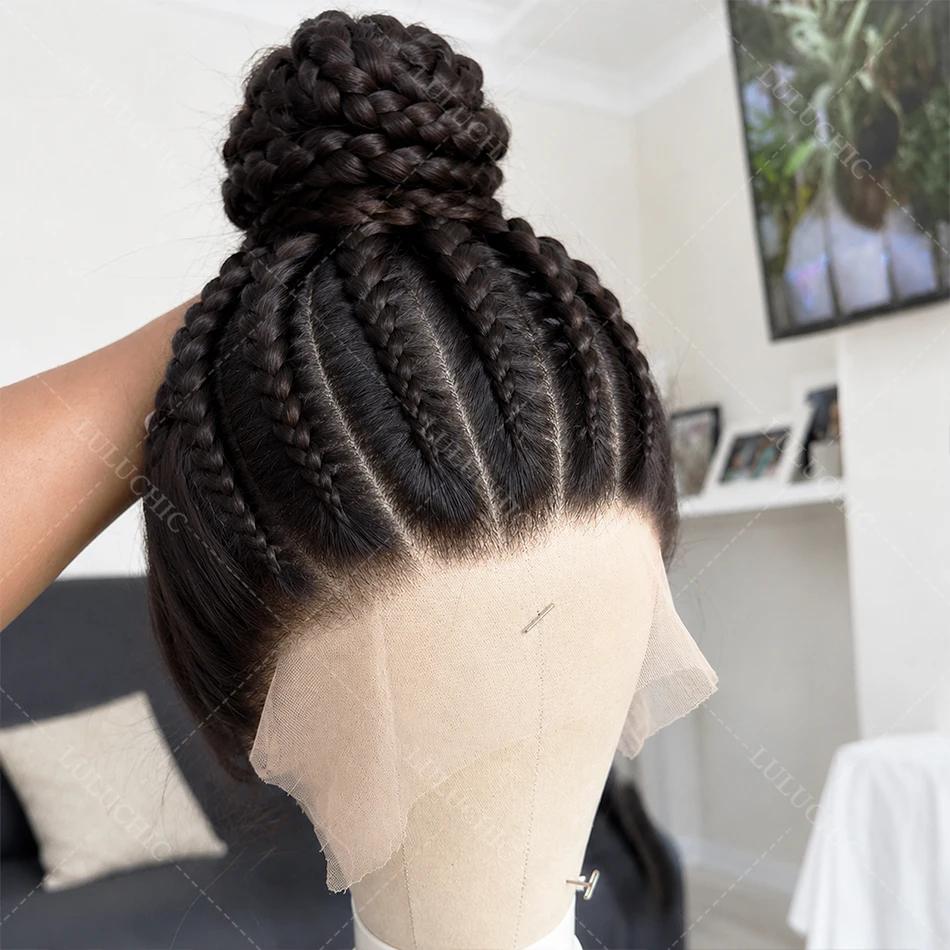 Long Silky Straight 13x5 Full Lace Frontal Wig Pre Cut Vietnamese Virgin Human Hair Wig 360 Invisible Hairline Lace Wig HD Transparent Lace Wigs Natural Black Real Full Lace Frontal Wig For Women
Long Silky Straight 13x5 Full Lace Frontal Wig Pre Cut Vietnamese Virgin Human Hair Wig 360 Invisible Hairline Lace Wig HD Transparent Lace Wigs Natural Black Real Full Lace Frontal Wig For Women