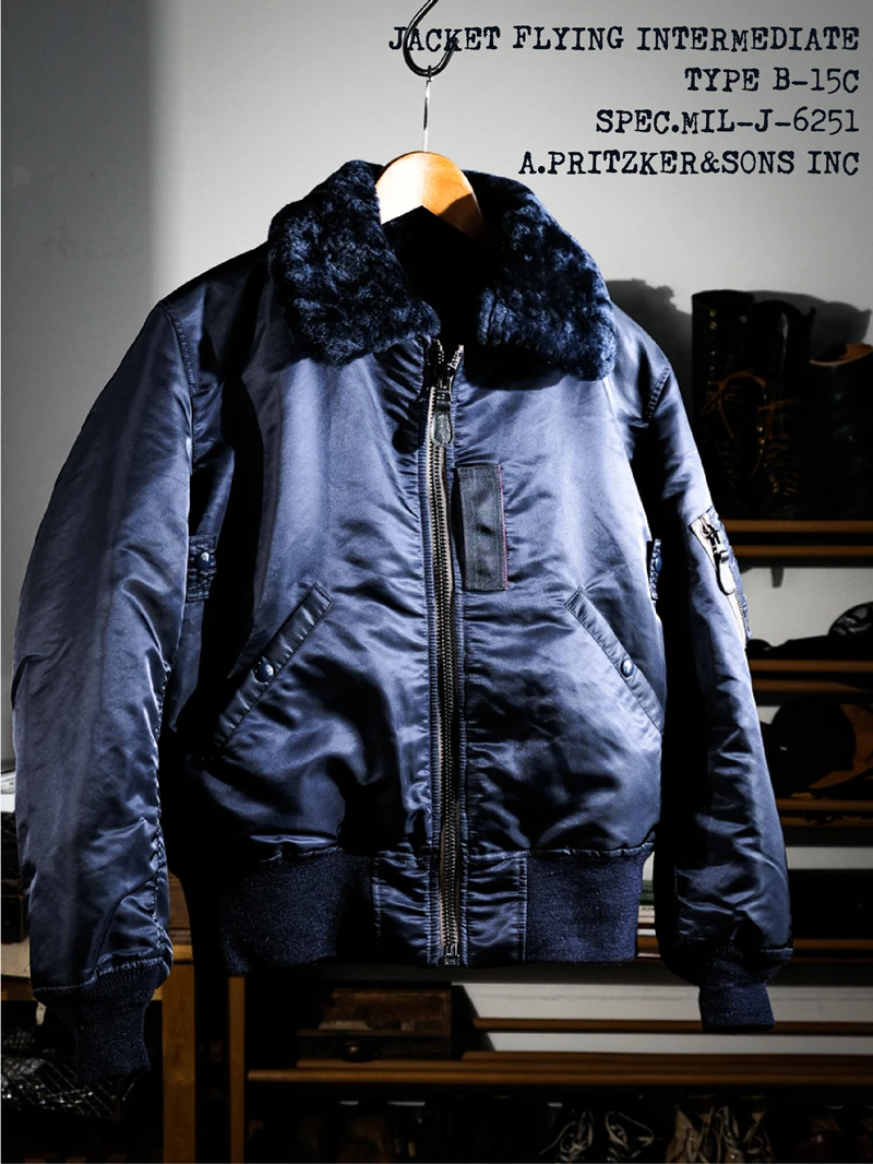 Monroe B15C первый год, шерстяная нить, 1950 год, хлопковая куртка-бомбер с воротником из натурального меха, летная куртка
Monroe B15C первый год, шерстяная нить, 1950 год, хлопковая куртка-бомбер с воротником из натурального меха, летная куртка