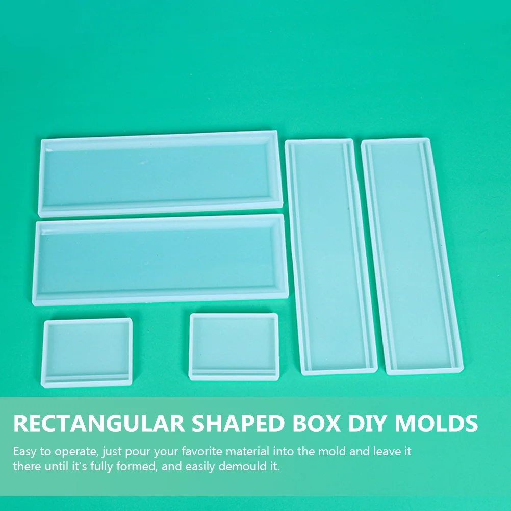 DIY Dropping Gel Mold Rectangular Box Craft Silicone Reusable Easy Clean Epoxy Resin Storage Dominos H made Gift
DIY Dropping Gel Mold Rectangular Box Craft Silicone Reusable Easy Clean Epoxy Resin Storage Dominos H made Gift