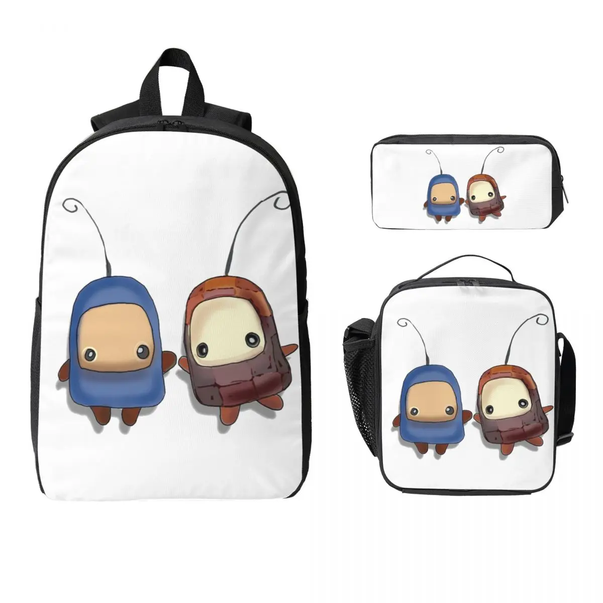 Billies Ilomilo Backpack Student BookBag School Bag Laptop Shoulder Bags 3ps Insulated Lunch Bag Pencil Case
Billies Ilomilo Backpack Student BookBag School Bag Laptop Shoulder Bags 3ps Insulated Lunch Bag Pencil Case