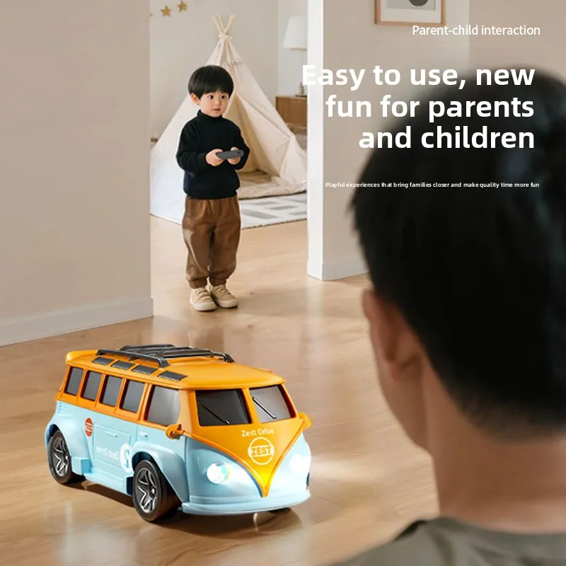 New Mini Bus T1 1:43 Alloy Remote Control Vehicle Fun Toy For Kids Ideal Gift Ornament Collection Model
New Mini Bus T1 1:43 Alloy Remote Control Vehicle Fun Toy For Kids Ideal Gift Ornament Collection Model