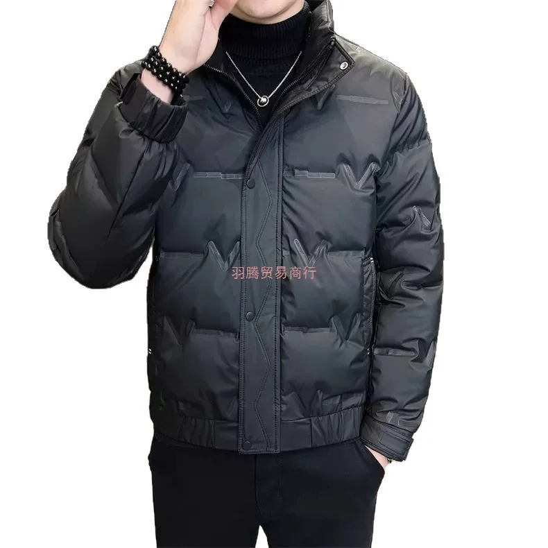 Men Slim Collar Puffer Jacket Slim Warm Down Coat Light Insulated Easy Padded Overcoat Casual Easy Windproof Quilted Parka
Men Slim Collar Puffer Jacket Slim Warm Down Coat Light Insulated Easy Padded Overcoat Casual Easy Windproof Quilted Parka