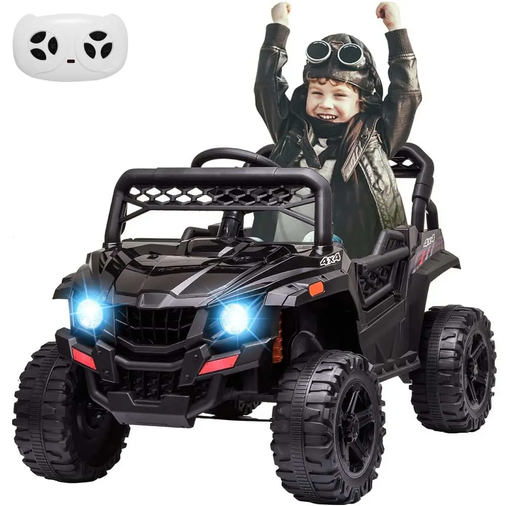 12V Kids Ride On Car Toy Electric Off-road Vehicle With Remote Control, Spring Suspension For Children 3-6
12V Kids Ride On Car Toy Electric Off-road Vehicle With Remote Control, Spring Suspension For Children 3-6