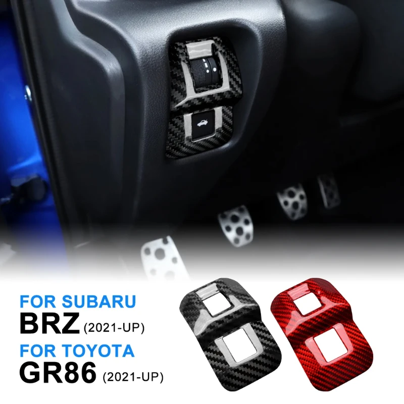 For SUBARU BRZ For TOYOTA 86 GR86 Real Dry Carbon Fiber Conditioner Button Sticker Trunk Switch Decoration 2021 2022 2023 2024
For SUBARU BRZ For TOYOTA 86 GR86 Real Dry Carbon Fiber Conditioner Button Sticker Trunk Switch Decoration 2021 2022 2023 2024
