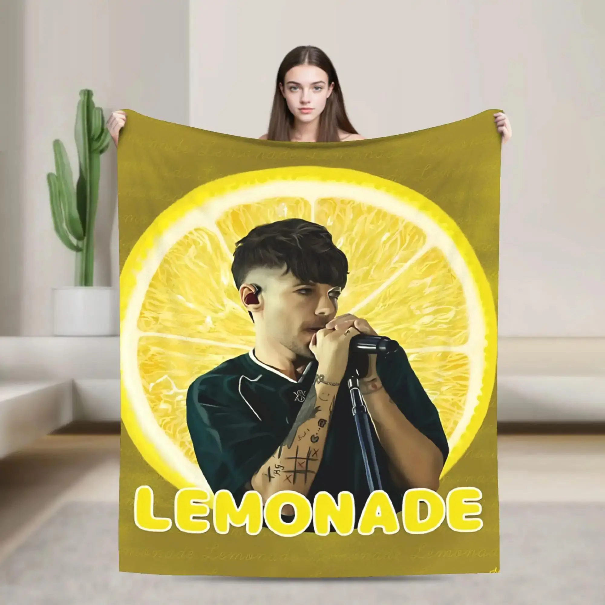 Louis Tomlinson Lemonade Tour Super Soft Blanket Aesthetic Couch Chair Flannel Bedspread Sofa Bed Cover
Louis Tomlinson Lemonade Tour Super Soft Blanket Aesthetic Couch Chair Flannel Bedspread Sofa Bed Cover