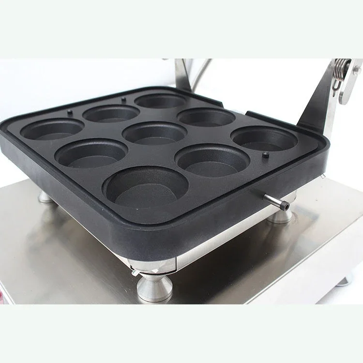 Hot Selling Electric Model Tartlets Machine Interchangle Plates Waffle Maker Egg Tart Biscuit Waffle Maker
Hot Selling Electric Model Tartlets Machine Interchangle Plates Waffle Maker Egg Tart Biscuit Waffle Maker