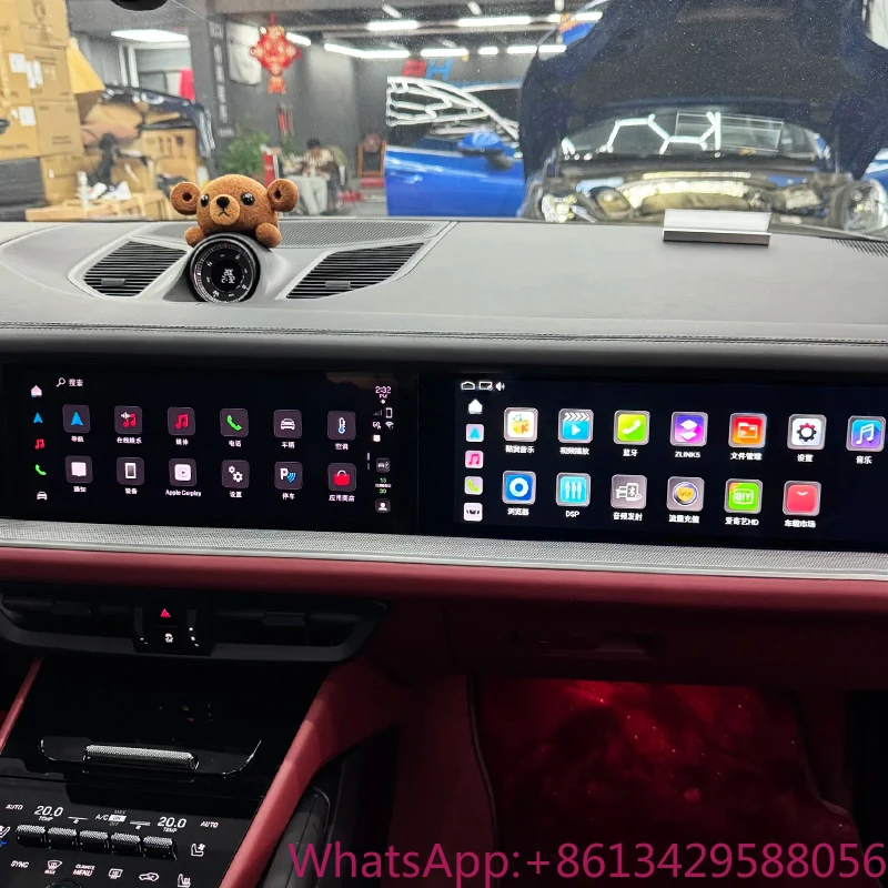 For Porsche 2024-2025 Cayenne Head Unit Upgrade Android Auto Carplay GPS Navigation Multimedia Player with Co-Pilot Screen
For Porsche 2024-2025 Cayenne Head Unit Upgrade Android Auto Carplay GPS Navigation Multimedia Player with Co-Pilot Screen