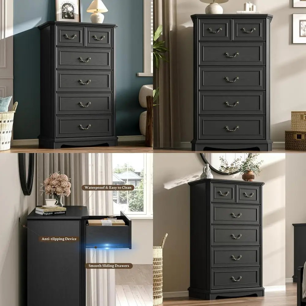 Винтажный комод фермерского дома с 6 ящиками, деревенский высокий деревянный шкаф для хранения с металлическими ручками
Винтажный комод фермерского дома с 6 ящиками, деревенский высокий деревянный шкаф для хранения с металлическими ручками