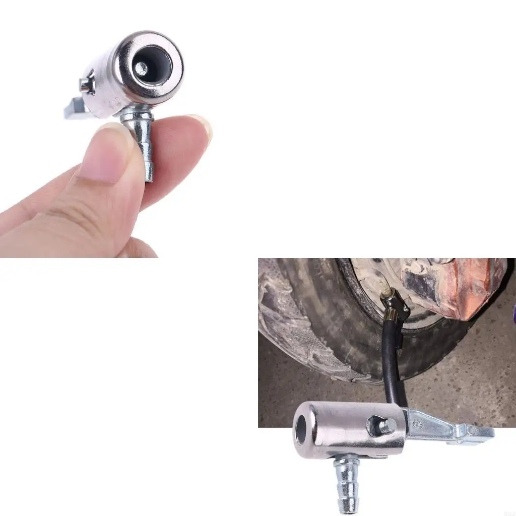 Auto 1/4" Hose Barb Air Chuck Brass Tire Inflator Lock Air Compressor Connector
Auto 1/4" Hose Barb Air Chuck Brass Tire Inflator Lock Air Compressor Connector