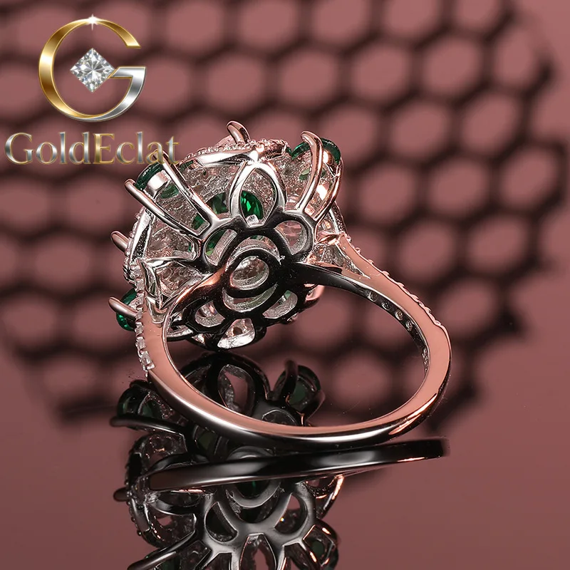 Кольцо GoldEclat Luxury из цельной платины PT950 с изумрудной огранкой и бриллиантом для женщин
Кольцо GoldEclat Luxury из цельной платины PT950 с изумрудной огранкой и бриллиантом для женщин