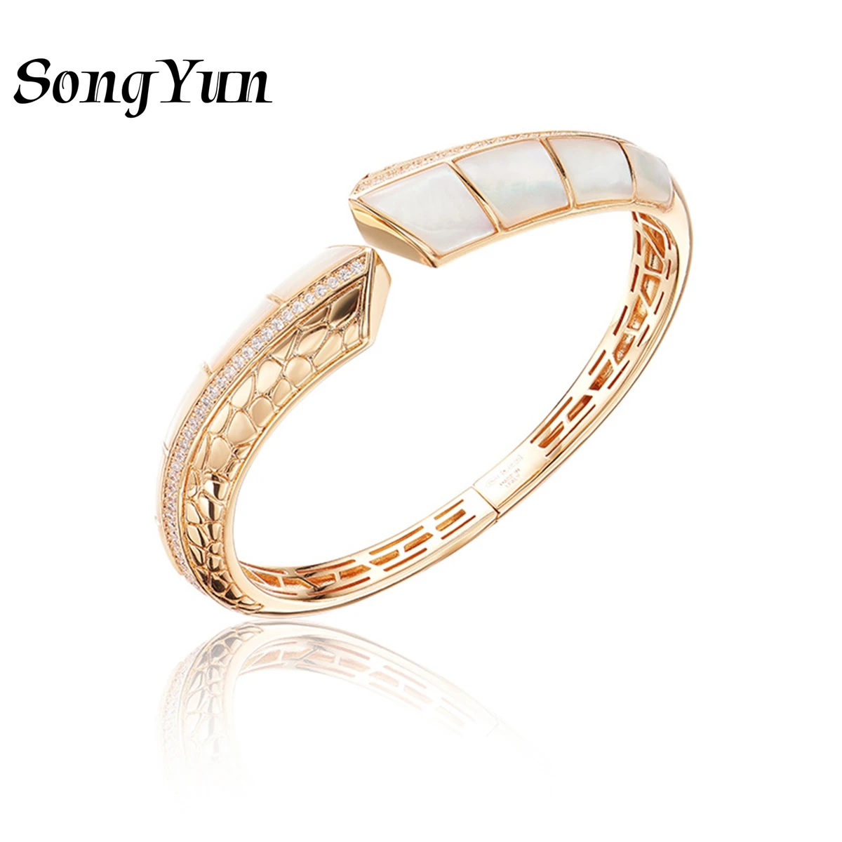 SY Luxury Jewelry Malachite Snake Bracelet 925 Silver Temperament Ins Style Personality Texture Women Opening Bracelet
SY Luxury Jewelry Malachite Snake Bracelet 925 Silver Temperament Ins Style Personality Texture Women Opening Bracelet