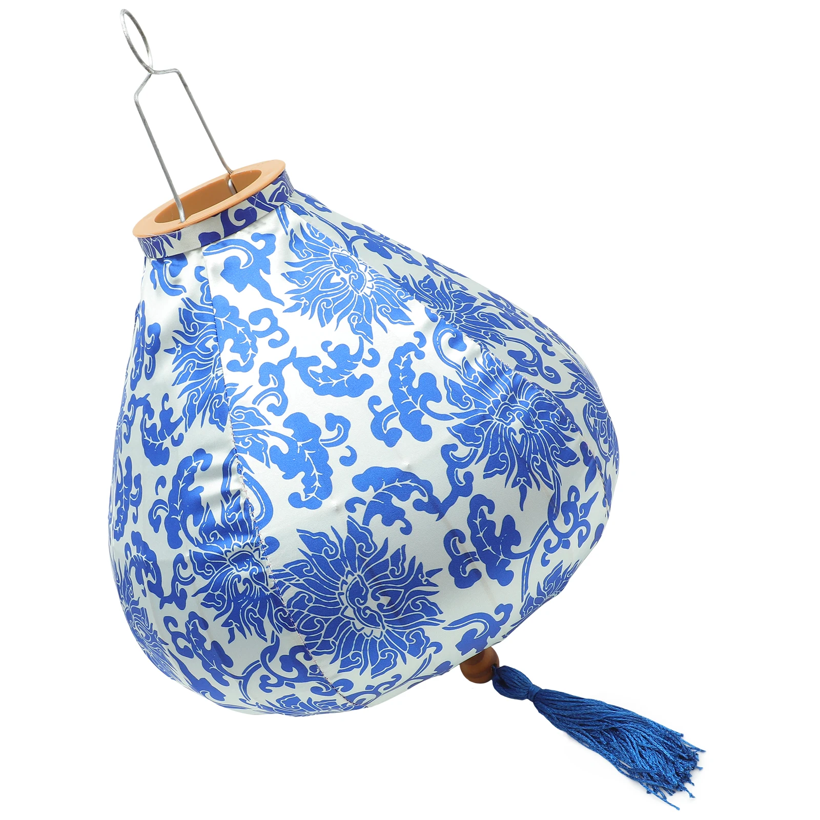 Vietnamese Lantern Blue White Porcelain Decor Hanging Piece Waterproof Silk Outdoor Solar Lights Festival Decorations
Vietnamese Lantern Blue White Porcelain Decor Hanging Piece Waterproof Silk Outdoor Solar Lights Festival Decorations