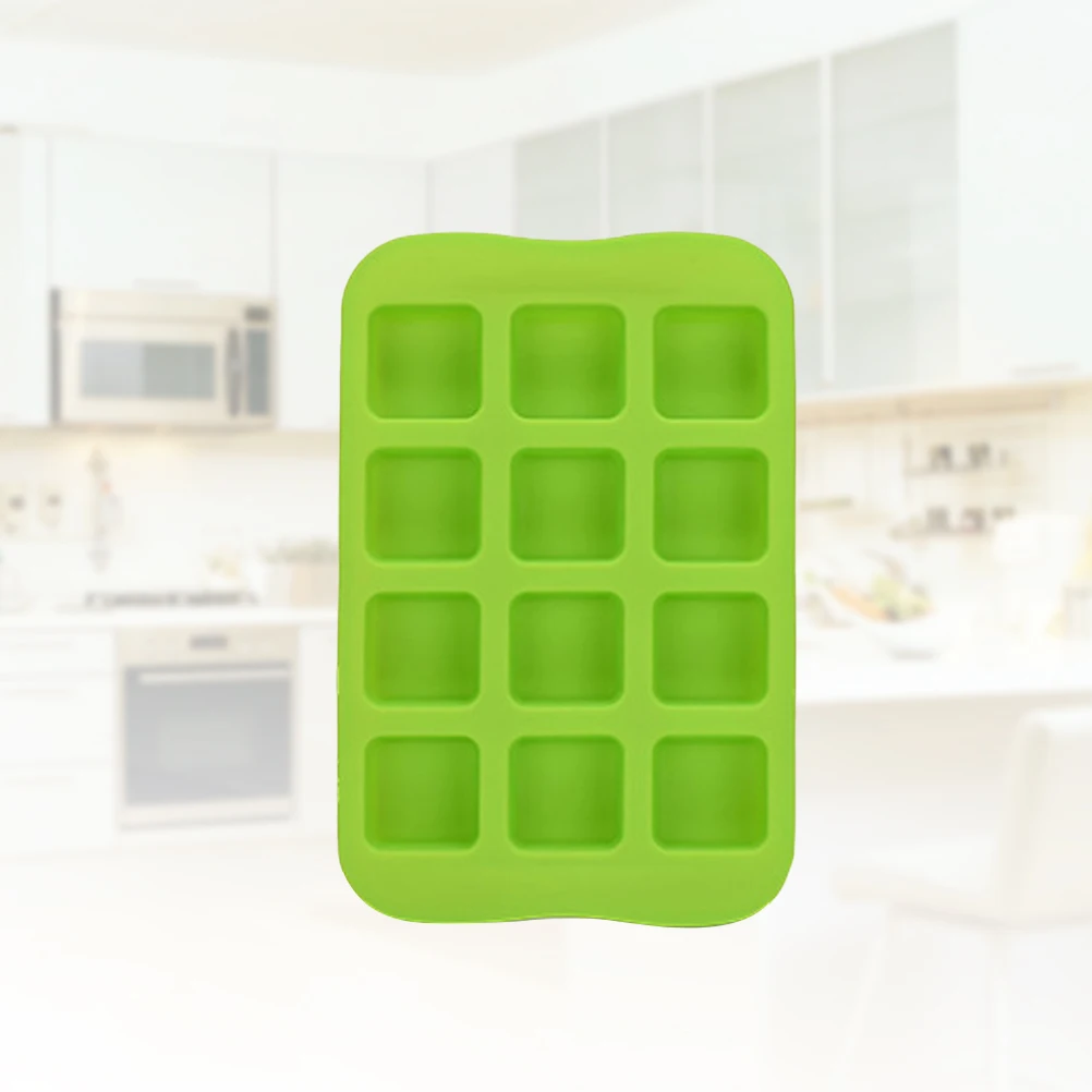 Ice Cube Mold Chocolate Mould Square 12 Cavities Food Grade Easy Demold Kitchen Accessories For Ice Jelly
Ice Cube Mold Chocolate Mould Square 12 Cavities Food Grade Easy Demold Kitchen Accessories For Ice Jelly