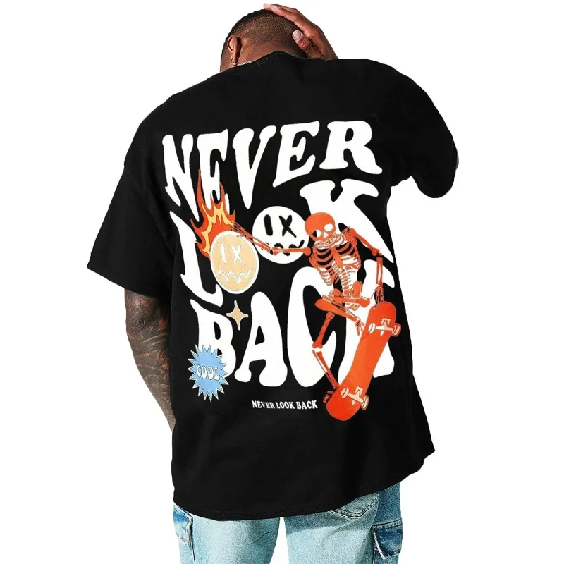UOUA Mens Graphic Tees Vintage T-Shirts Oversized Letter Print Casual Crewneck Cotton Top Short Sleeve Rapper Streetwear
UOUA Mens Graphic Tees Vintage T-Shirts Oversized Letter Print Casual Crewneck Cotton Top Short Sleeve Rapper Streetwear