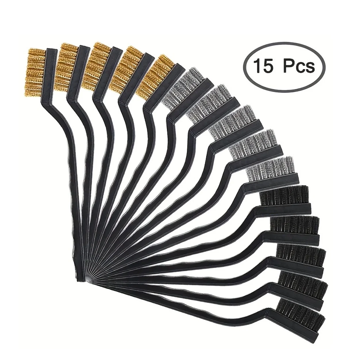 Профессиональный набор проволочных щеток из 3/15 предметов — подходит для чистки, сварки, удаления ржавчины — нержавеющая сталь, латунная нейлоновая щетка
Профессиональный набор проволочных щеток из 3/15 предметов — подходит для чистки, сварки, удаления ржавчины — нержавеющая сталь, латунная нейлоновая щетка