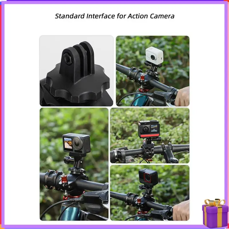 Для Action 4/Gopro 12 велосипедный зажим, диаметр трубы, кронштейн, вращающийся на 360 градусов, многотрубный для Airtag, многофункциональный портативный держатель
Для Action 4/Gopro 12 велосипедный зажим, диаметр трубы, кронштейн, вращающийся на 360 градусов, многотрубный для Airtag, многофункциональный портативный держатель