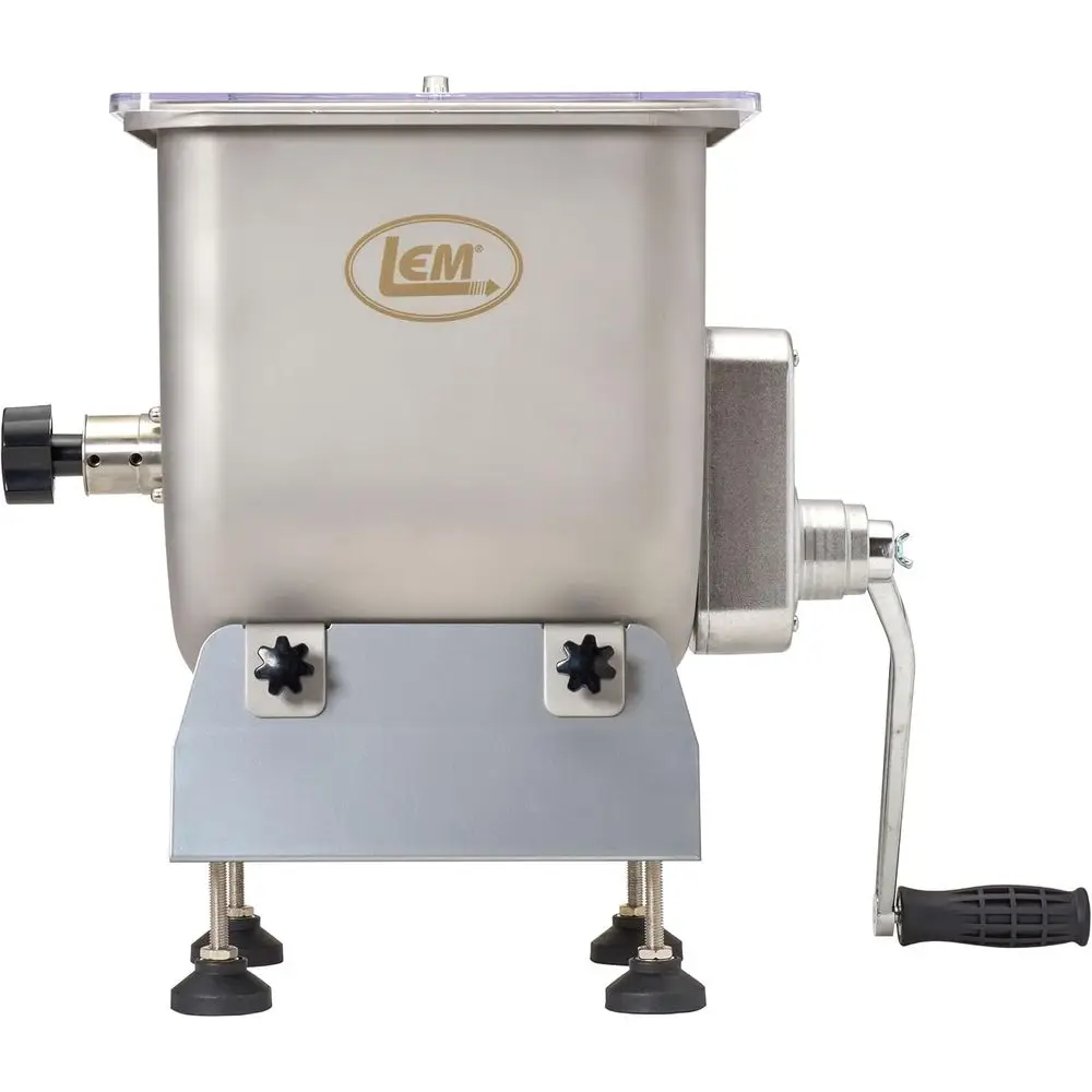 Products BigBite 25 Pound acity ixed Position Meat Mixer, StainlSteel, Motor or Grinder Not Included
Products BigBite 25 Pound acity ixed Position Meat Mixer, StainlSteel, Motor or Grinder Not Included