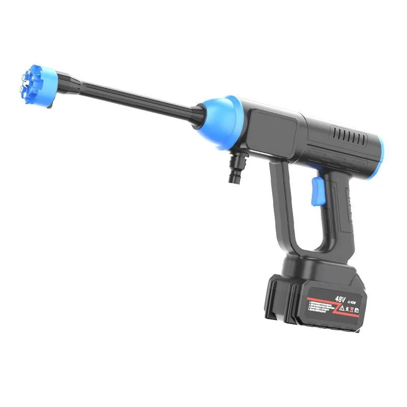 Applicable to the new wireless lithium battery water gun portable household car high pressure water gun handheld car washing mac
Applicable to the new wireless lithium battery water gun portable household car high pressure water gun handheld car washing mac