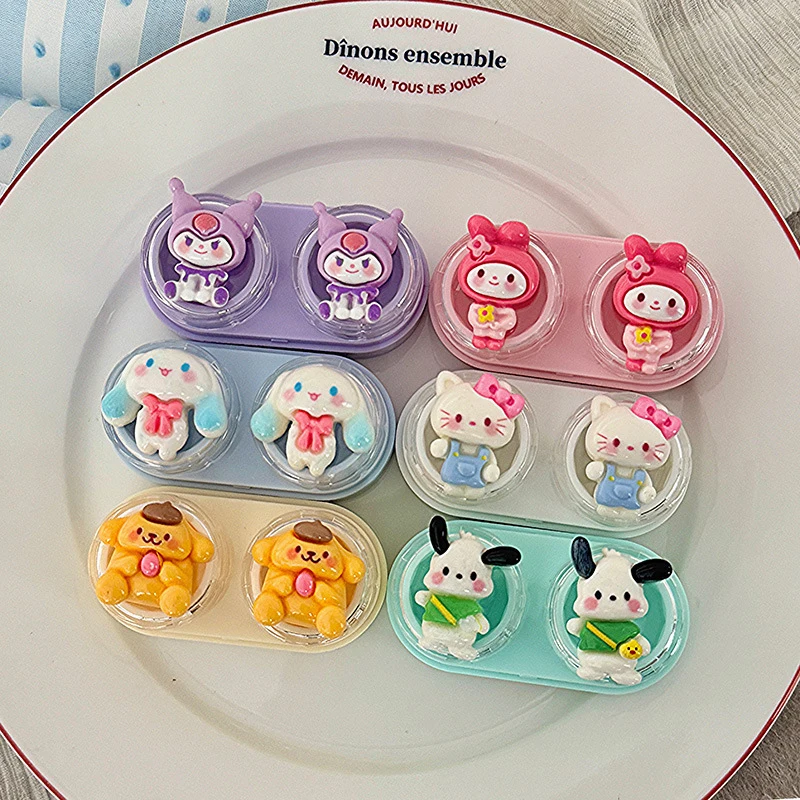Kawaii Hello Kitty чехол для контактных линз Beauty Pupil коробка для хранения Sanrio KT Cat портативный чехол-компаньон коробка для ухода
Kawaii Hello Kitty чехол для контактных линз Beauty Pupil коробка для хранения Sanrio KT Cat портативный чехол-компаньон коробка для ухода