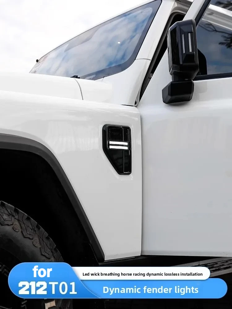 For BJ BAIC 212 T01 / EMC 212 Car Flowing Leaf Board Lamp Exterior Decoration Dynamic Streamer Fender Marker LED Ambient Light
For BJ BAIC 212 T01 / EMC 212 Car Flowing Leaf Board Lamp Exterior Decoration Dynamic Streamer Fender Marker LED Ambient Light