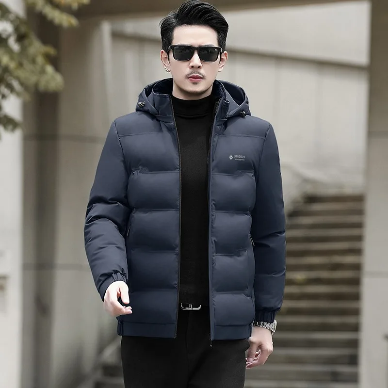 Top Grade Designer Winter New Brand Men Parka Jacket Thick Casual Fashion Windbreaker Hooded Bubble Coats Mens Clothes Stay Warm
Top Grade Designer Winter New Brand Men Parka Jacket Thick Casual Fashion Windbreaker Hooded Bubble Coats Mens Clothes Stay Warm