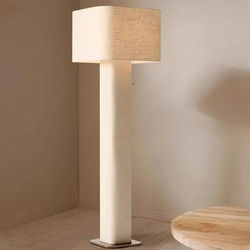 Floor Lamp Wabi Sabi Tall Fabirc Vertical Lamp Living Room Bedroom Artistic Sofa Lamp Exhibition Hall Decoration
Floor Lamp Wabi Sabi Tall Fabirc Vertical Lamp Living Room Bedroom Artistic Sofa Lamp Exhibition Hall Decoration