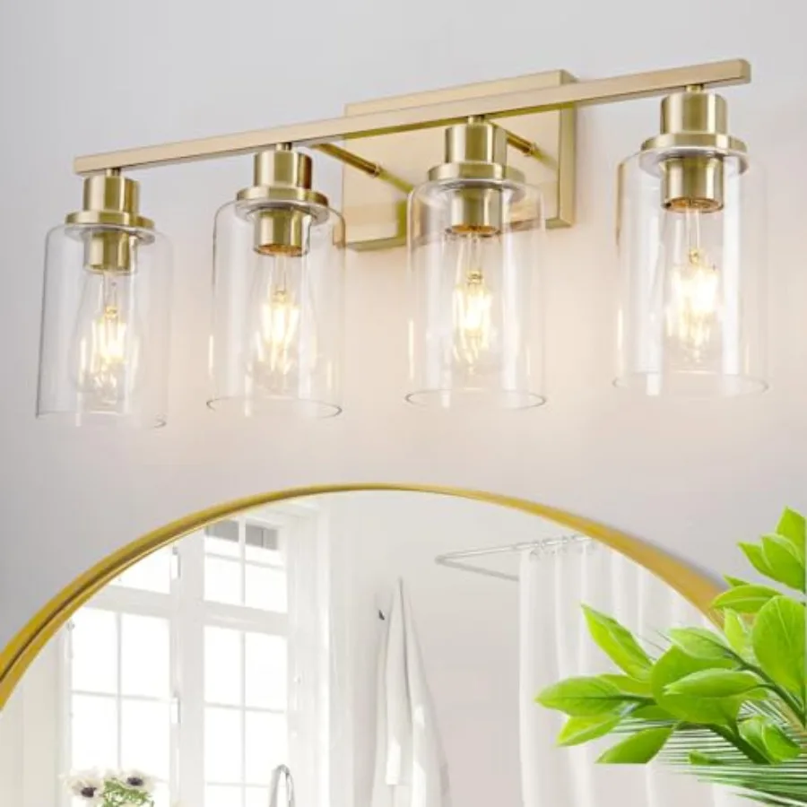 Gold Bathroom Fixtures Vanity Over Mirror Modern Farmhouse Wall ing Sconces Wall Lamp for Bathroom, Bedroom, Living Room E26 So
Gold Bathroom Fixtures Vanity Over Mirror Modern Farmhouse Wall ing Sconces Wall Lamp for Bathroom, Bedroom, Living Room E26 So