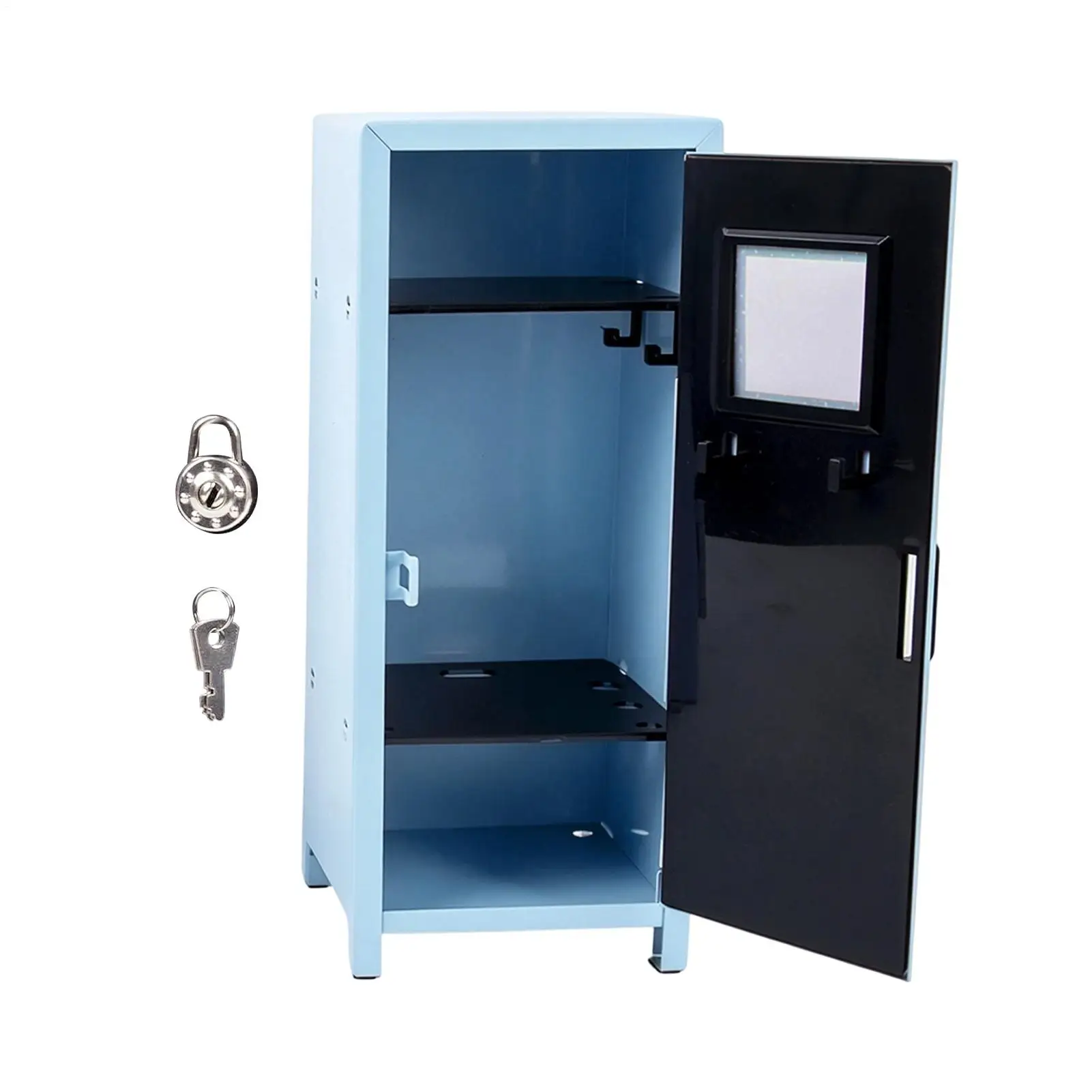 Mini Locker Lockable Safe Box With Key Mini Metal Locker Storage For School Home Office Desktop Kids Room Bedroom Playroom Dorm
Mini Locker Lockable Safe Box With Key Mini Metal Locker Storage For School Home Office Desktop Kids Room Bedroom Playroom Dorm