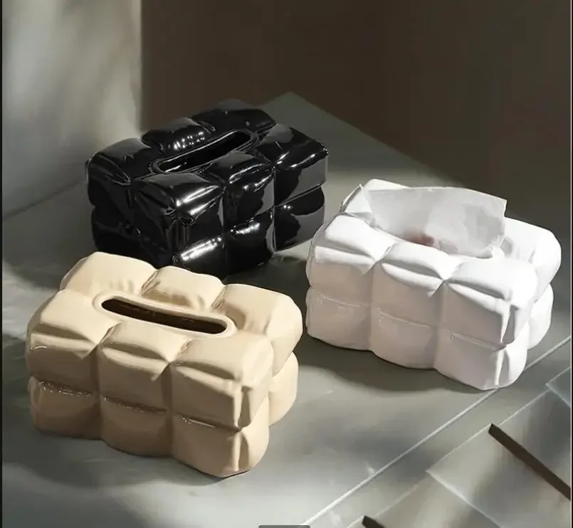 Ceramic Tissue Box Ornaments Napkin Boxes Paper Holder Towel Storage Organizer Home Accessories
Ceramic Tissue Box Ornaments Napkin Boxes Paper Holder Towel Storage Organizer Home Accessories