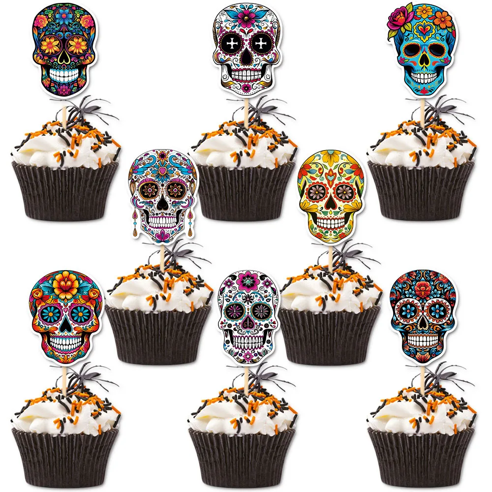 New Day of the Dead Party Decorative Cake Plug, Mexican Skull Cake Plug Dessert Table Decorations
New Day of the Dead Party Decorative Cake Plug, Mexican Skull Cake Plug Dessert Table Decorations