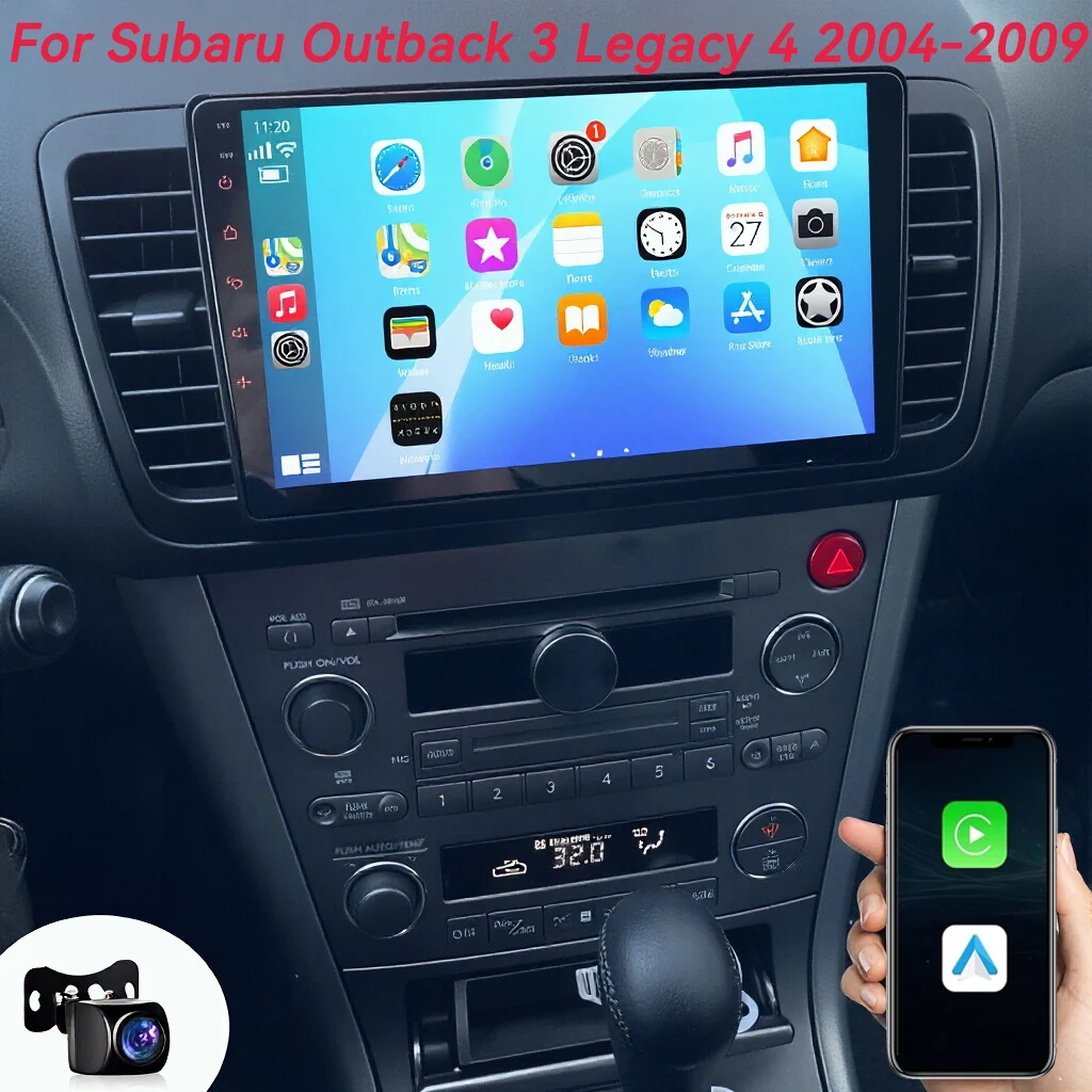 Android 16 CarPlay Auto For Subaru Outback 3 Legacy 4 2004 2005 - 2008 2009 Car Radio Multimedia Video Player GPS Navigation
Android 16 CarPlay Auto For Subaru Outback 3 Legacy 4 2004 2005 - 2008 2009 Car Radio Multimedia Video Player GPS Navigation