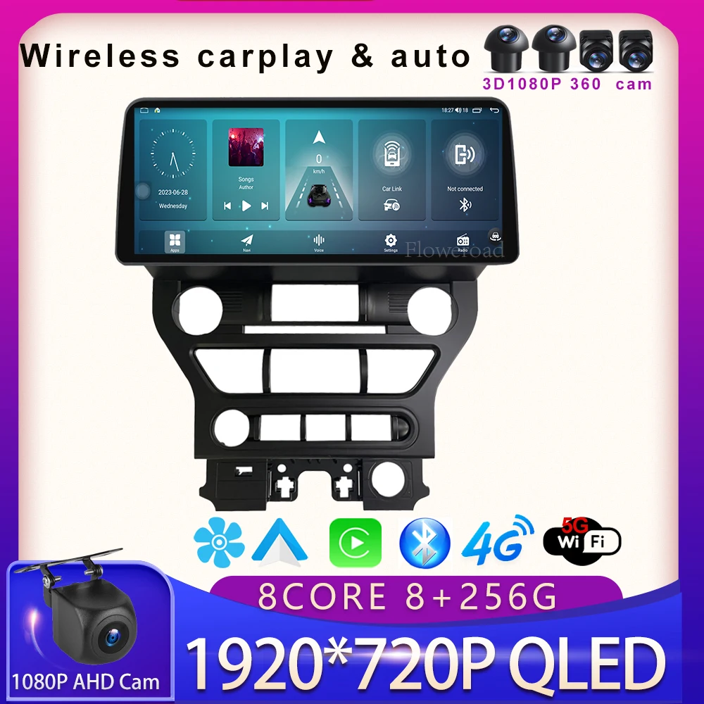 12,3 ''QLED экран для Ford Mustang 2015-2020, автомобильное радио, видео, беспроводной Carplay, автомобильный мультимедийный плеер, GPS, DVD, 5GWiFi, BT5.0
12,3 ''QLED экран для Ford Mustang 2015-2020, автомобильное радио, видео, беспроводной Carplay, автомобильный мультимедийный плеер, GPS, DVD, 5GWiFi, BT5.0