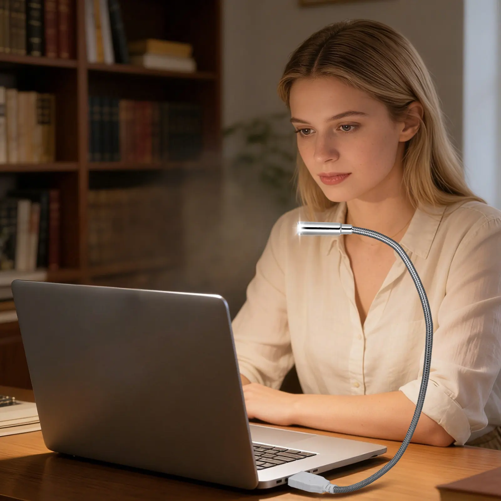 Набор из 4 гибких USB-светильников для клавиатуры, портативная ночная лампа с защитой для глаз для ноутбука, офиса, спальни
Набор из 4 гибких USB-светильников для клавиатуры, портативная ночная лампа с защитой для глаз для ноутбука, офиса, спальни