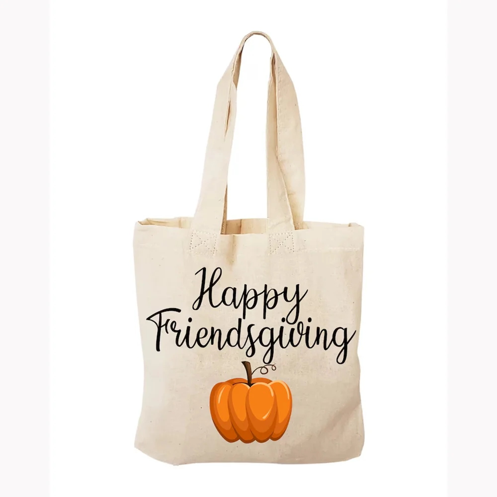 1Pcs Happy Friendsgiving Pumpkin Canvas Gift Bag Thanksgiving Party Accessory Fall Festival Tote Bag Cute Gifts for Relatives
1Pcs Happy Friendsgiving Pumpkin Canvas Gift Bag Thanksgiving Party Accessory Fall Festival Tote Bag Cute Gifts for Relatives