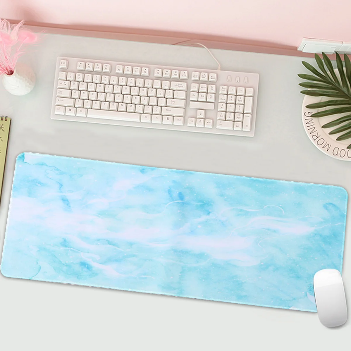 Marble Mouse Pad Printed Non-Slip Rubber Bottom Ideal for Office Gaming Graphic Design Marble 80x30x0.2cm
Marble Mouse Pad Printed Non-Slip Rubber Bottom Ideal for Office Gaming Graphic Design Marble 80x30x0.2cm