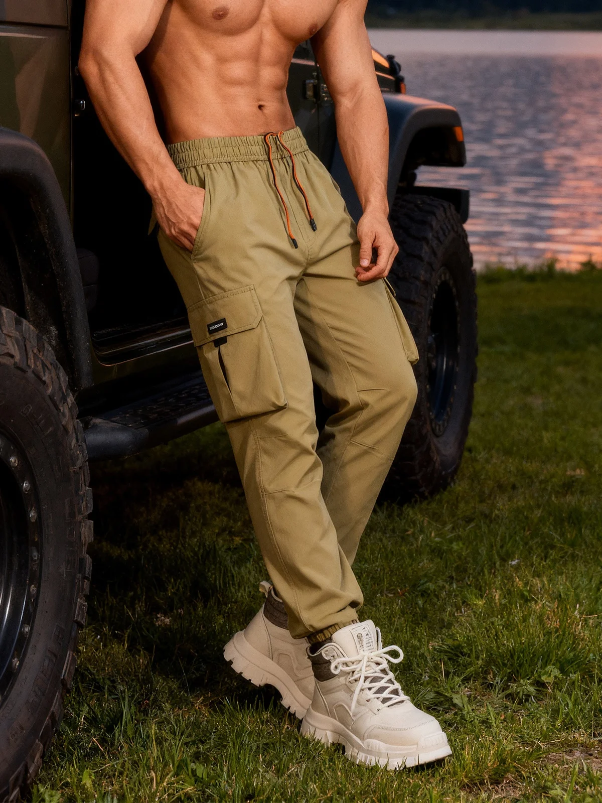 Waterproof Qui Dry Multi ket Men's Work Trousers Outdoor Sports Climbing Long Pants Spring Autumn Faion Casual Pants
Waterproof Qui Dry Multi ket Men's Work Trousers Outdoor Sports Climbing Long Pants Spring Autumn Faion Casual Pants