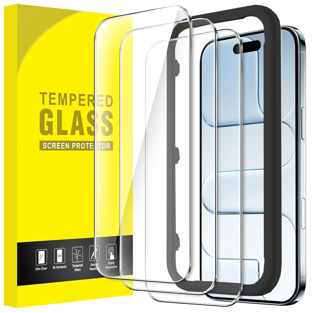 1-3pack Tempered Glass for IPhone 17 Pro Max 17 Air Screen Protector Easy Install with Positioning Box HD Clear Protective Film
1-3pack Tempered Glass for IPhone 17 Pro Max 17 Air Screen Protector Easy Install with Positioning Box HD Clear Protective Film