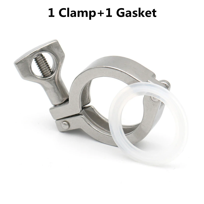 1,5 "2" 2,5" 3 "4" Tri Clamp Clover 304, санитарный фитинг из нержавеющей стали 25,4/50,5/64/7,5/106/119 мм, наконечник для домашнего пивоварения 
1,5 "2" 2,5" 3 "4" Tri Clamp Clover 304, санитарный фитинг из нержавеющей стали 25,4/50,5/64/7,5/106/119 мм, наконечник для домашнего пивоварения
