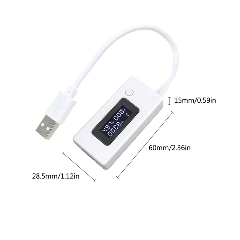 LCD Micro USB Charger Battery Capacity Voltage Current Tester Meter Detector Load Resistor With Switch Voltmeter Ammeter A4
LCD Micro USB Charger Battery Capacity Voltage Current Tester Meter Detector Load Resistor With Switch Voltmeter Ammeter A4