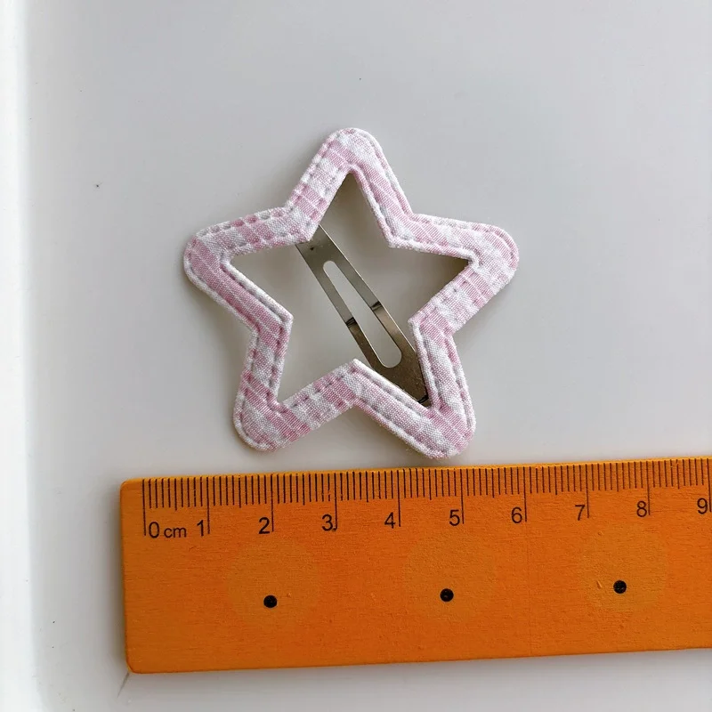 Spring Summer Sweet Fresh Pink Solid Star Hair Clips Bangs Side Pieces Girls Kids Accessories Headwear 1 Pair
Spring Summer Sweet Fresh Pink Solid Star Hair Clips Bangs Side Pieces Girls Kids Accessories Headwear 1 Pair