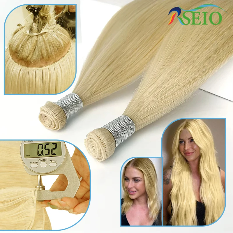 RSEIO New Genius Weft Extensions European Remy Natural Human Hair Extensions 14"-24" Can Curly Hair Weaves Blonde For women
RSEIO New Genius Weft Extensions European Remy Natural Human Hair Extensions 14"-24" Can Curly Hair Weaves Blonde For women