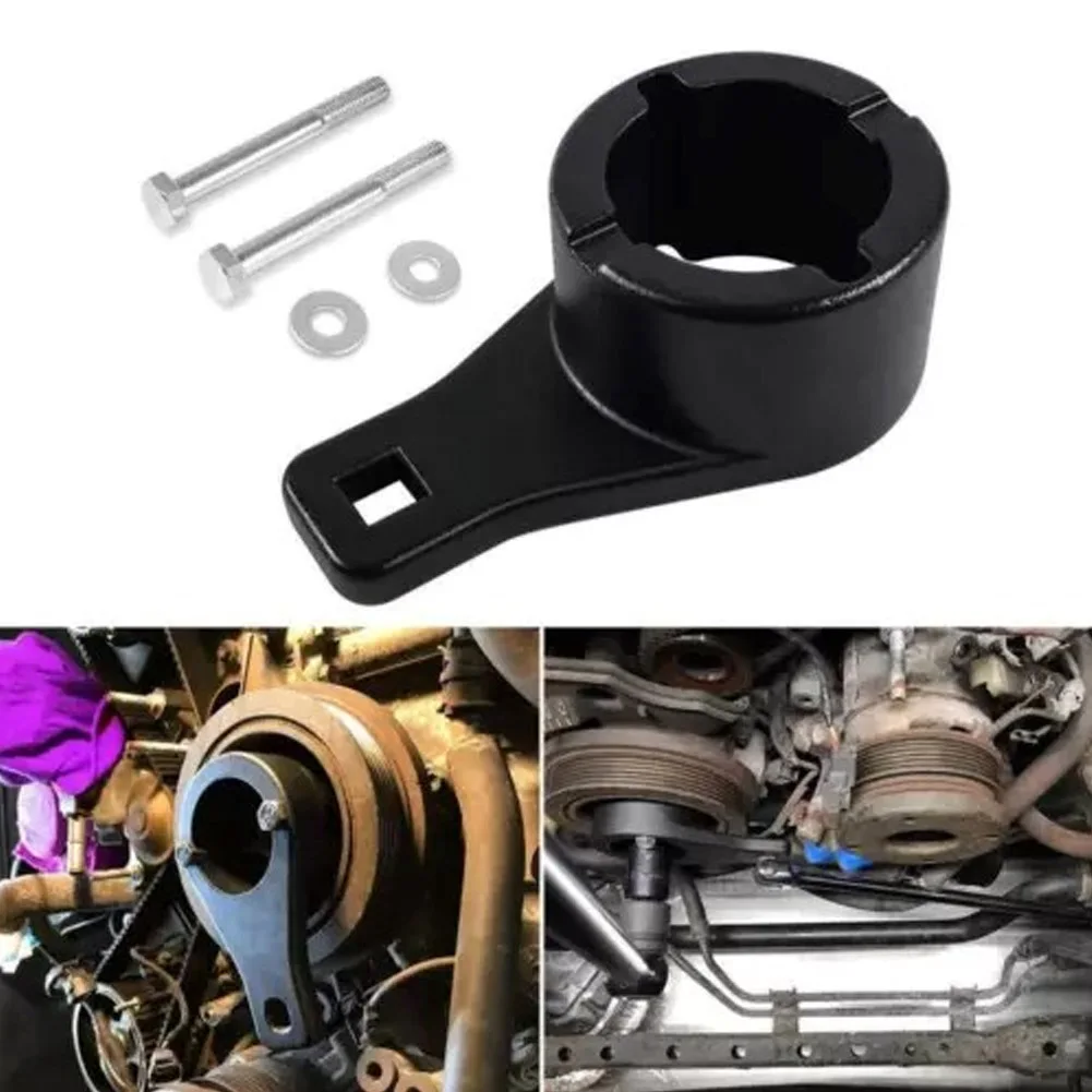 Crankshaft Crank Holder Harmonic Damper Pulley Holding Tool Set W/ Bolts for Toyota 1996 and Later for Lexus 1990 and Later
Crankshaft Crank Holder Harmonic Damper Pulley Holding Tool Set W/ Bolts for Toyota 1996 and Later for Lexus 1990 and Later