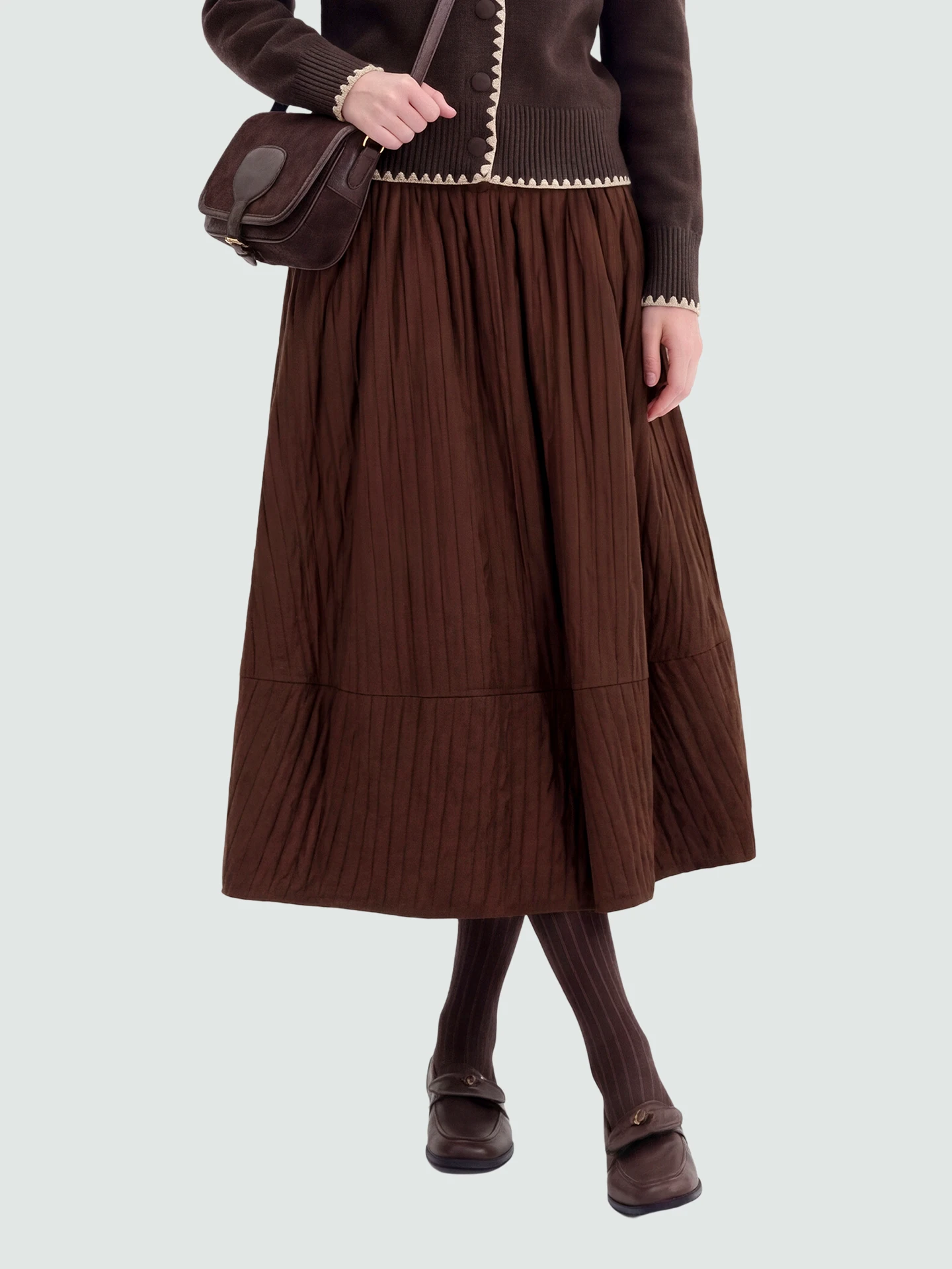 SueM Cloud Flower Bud 3D Texture f Skirt Easy Care Anti-Wrinkle Spring New Sle Nylon Polyester Fiber Gathered A-Line Skirt
SueM Cloud Flower Bud 3D Texture f Skirt Easy Care Anti-Wrinkle Spring New Sle Nylon Polyester Fiber Gathered A-Line Skirt