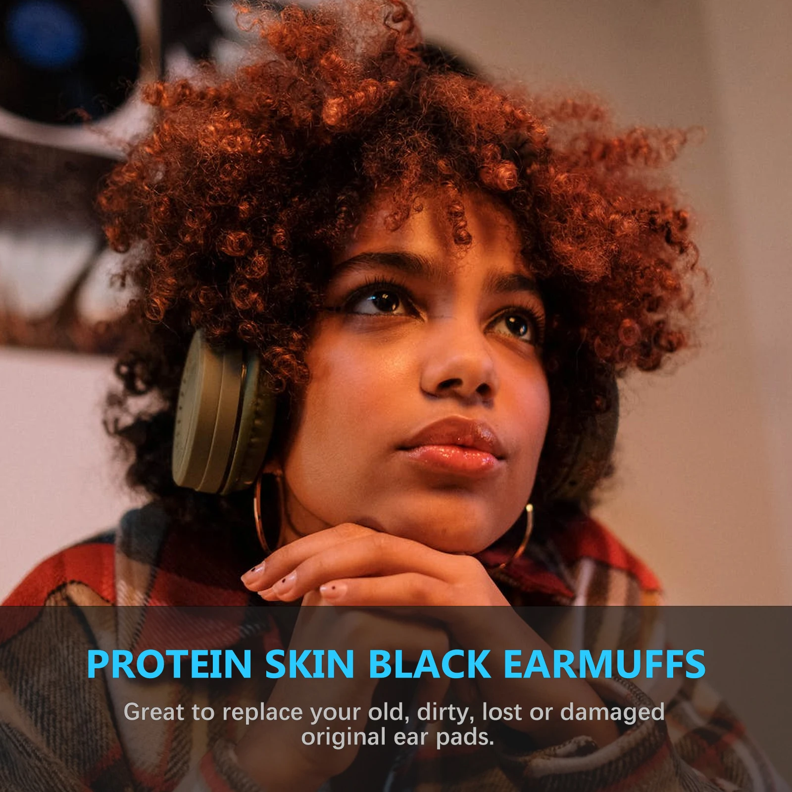 Headphone Ear Pads Cushion Replacement Accessories for Wireless Black High Elasticity Durable Soft Comfortable Foam 
Headphone Ear Pads Cushion Replacement Accessories for Wireless Black High Elasticity Durable Soft Comfortable Foam