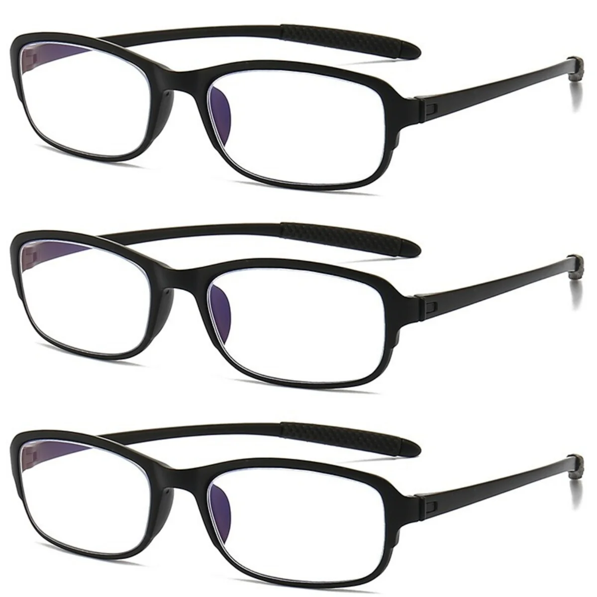 3pcs Men Prescription Reading Glasses Optical Lenses Myopia Eyewear Women Blue Light Blocking Goggles TR90 Eyeglasses Frame
3pcs Men Prescription Reading Glasses Optical Lenses Myopia Eyewear Women Blue Light Blocking Goggles TR90 Eyeglasses Frame