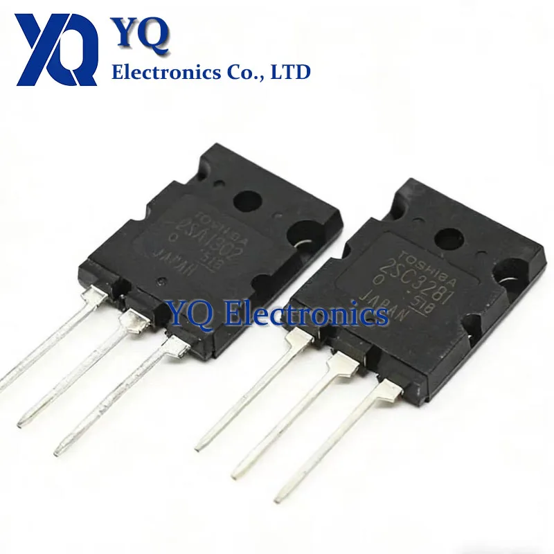 10Pairs 2SA1302 A1302 + 2SC3281 C3281 TO-3PL 15A 200V NPN + PNP Power Transistor
10Pairs 2SA1302 A1302 + 2SC3281 C3281 TO-3PL 15A 200V NPN + PNP Power Transistor