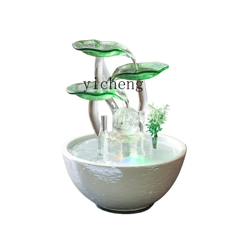 XL ornaments, ceramic water fountains, circulating feng shui balls to make a fortune, office tea table decoration
XL ornaments, ceramic water fountains, circulating feng shui balls to make a fortune, office tea table decoration
