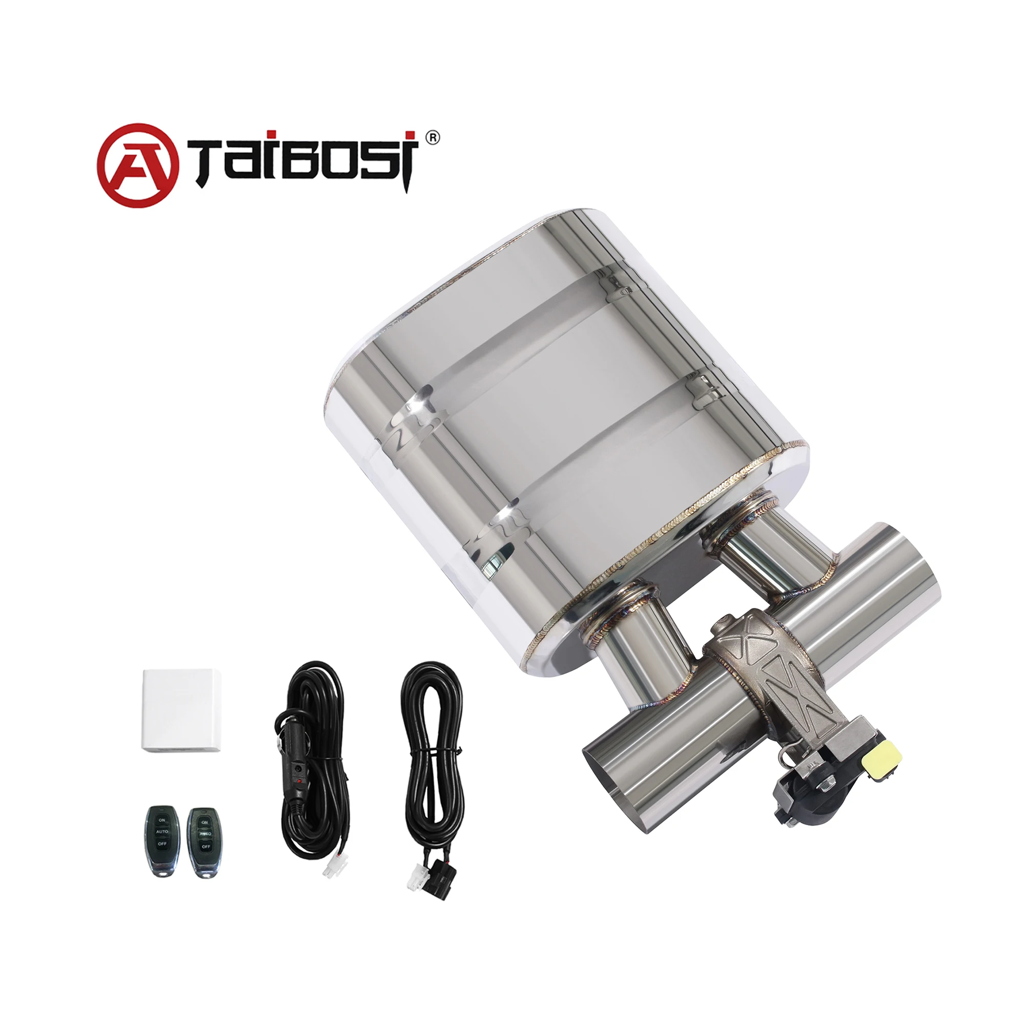 Taibosi Car Catback Exhaust Muffler Universal Side Style 51 60 63 70 76 MM Electric Valve Muffler Remote Control Cutout For BMW
Taibosi Car Catback Exhaust Muffler Universal Side Style 51 60 63 70 76 MM Electric Valve Muffler Remote Control Cutout For BMW